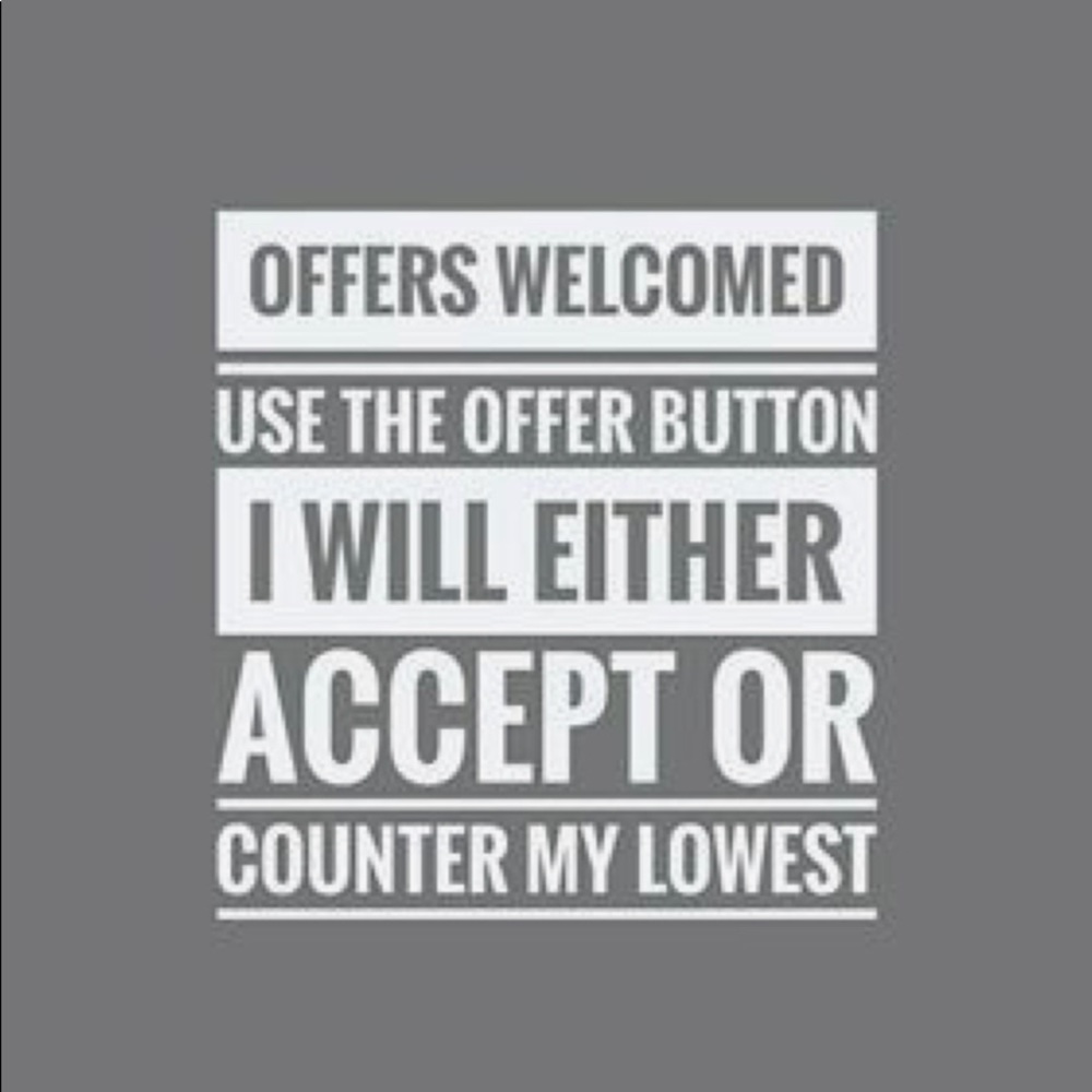 Make me an offer!